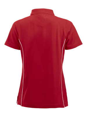 Damen Poloshirt New Alpena Rot
